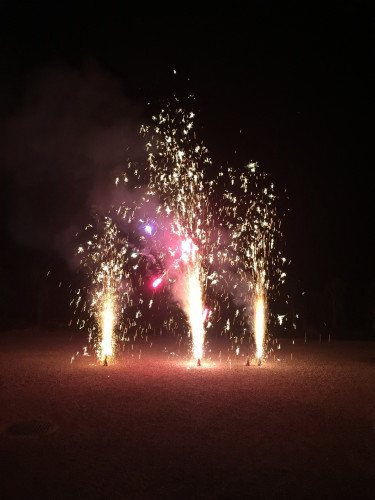 Leuchtfeuerwerk
