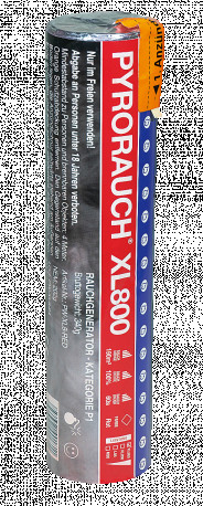 Pyrorauch XL800 Rot - Rauchpatrone / Jumbo Rauch
